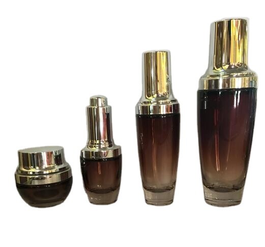 Косметический опарник сливк 20g 120ml стеклянный косметический с другими цветами