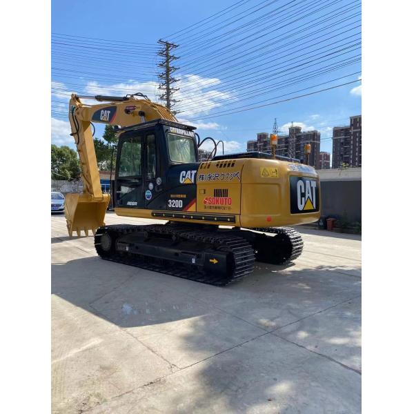 20000 kg Used Original Paint Diesel Digging Machine Crawler Excavator Caterpillar 320D