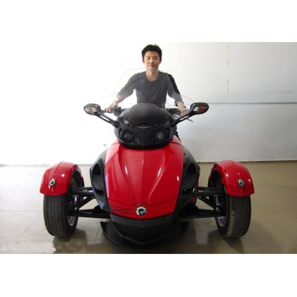 1000cc puede la motocicleta de la rueda de la 3, V - motocicleta de la rueda delantera del gemelo 2 enfriada por líquido