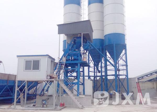 Stable Performance Stationary Batching Plant Batching And Mixing Of Concrete