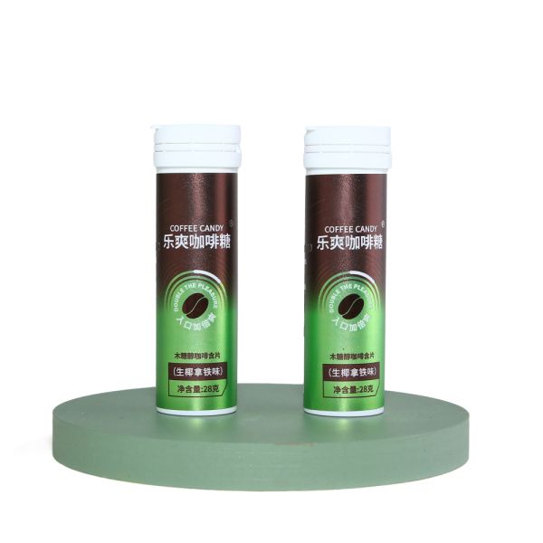 Assorted Coffee Flavor Sugar Free Pressed Tablet Coffee Candy Cool Refreshing Sweets