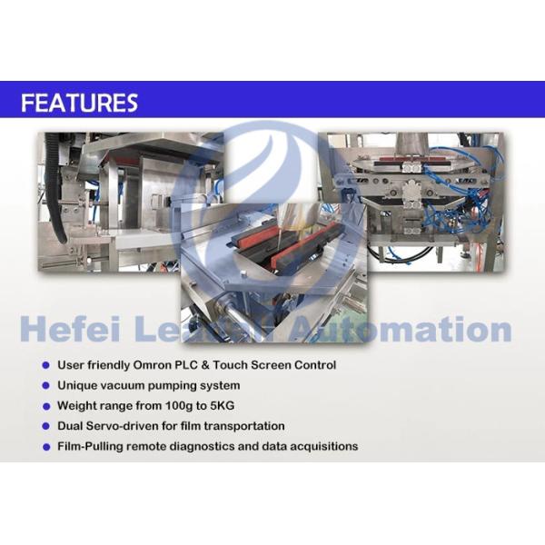 Vertical Vacuum Packing Machine , Commercial Vacuum Packaging Machine