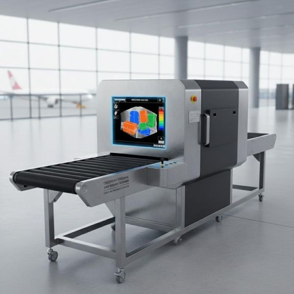 Checkpoint Screening X Ray Baggage Scanner Providing Penetration 30mm Steel Essential for Cargo and Passenger Screening
