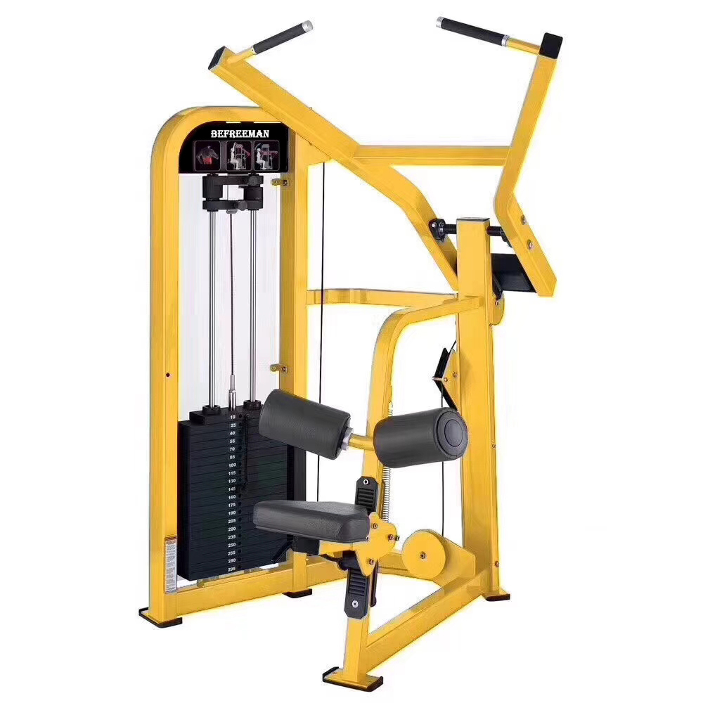 Lat Pulldown Machine HM-05, Pin Loaded Fixed Pulldown Equipment 