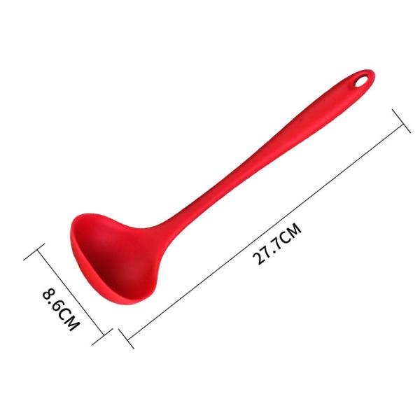 Non-Stick 2Pcs Kitchen Silicone Shovel Heat Resistant Silicone Kitchen Utensil Sets