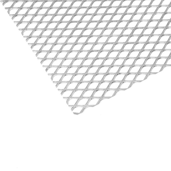 Folha de alumínio expandida 0.5mm industrial da construção de resistência de corrosão
