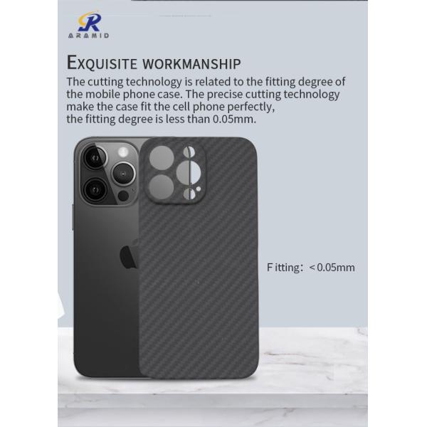 Подгонянный полные случай Кевлара iPhone 13 предохранения от камеры Pro максимальный