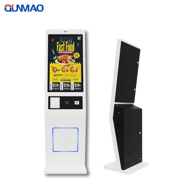 Multi-Size Touch Screen Self-Service Kiosk with Cash Credit Card Payment and Industrial-Grade Touchscreen