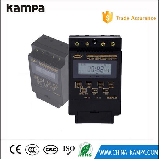 KG316T 220V 25A Digital Timer And Relay Electric Switch Mechanical