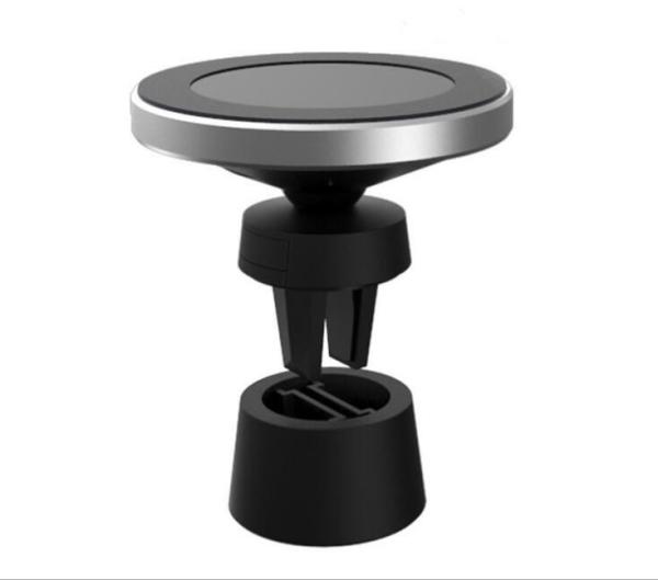 2 In 1 Wireless Charging Car Mount ,  Air Vent Car Phone Holder Wireless Charger Black Color