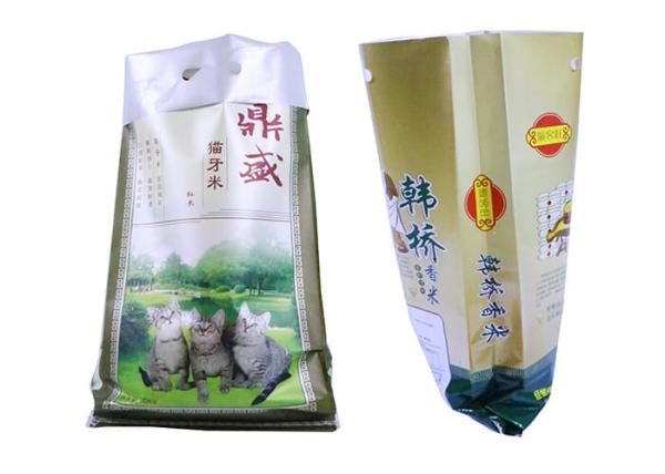 25Kg Polypropylene Flour Packaging Bags , Wpp Woven Flour Bags Environment Friendly