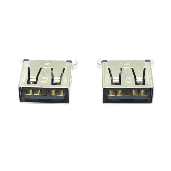 USB3.0 Тип A ПКД DIP USB соединитель 180 градусов сок RVS HF