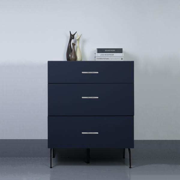 Hollowed Essential Matte Black Alloy Metal cabinet door handles furniture pulls