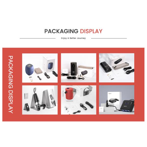 Emergency Light Function Included Portable Air Pump for Car Tire Inflators