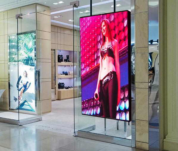 P1.9 Pixel Digital Poster Display Hanging Indoor LED Screen Ultra Lightweight