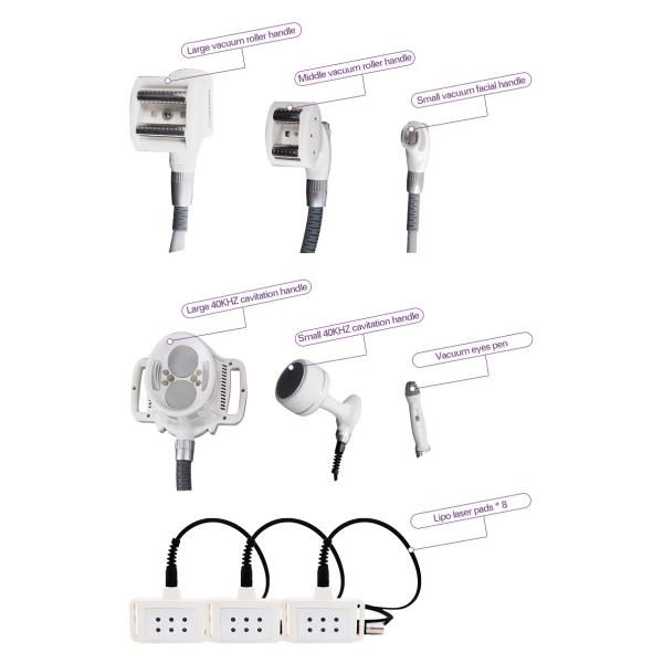8 In 1 Multifunctional Body Slimming Machine Lipo Cavitation