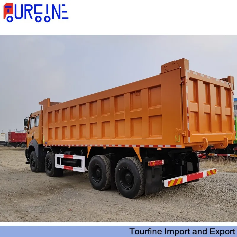 Beiben 380HP Camion Benne Heavy Duty Dump Truck 30 Ton 12 Roues for Congo Africa