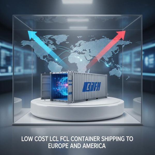 Low cost LCL FCL container shipping to Europe and North America