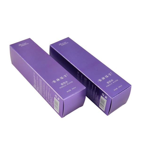 High Quality OEM Printed Product Packaging Box Bottles Folded Paper Box Packaging