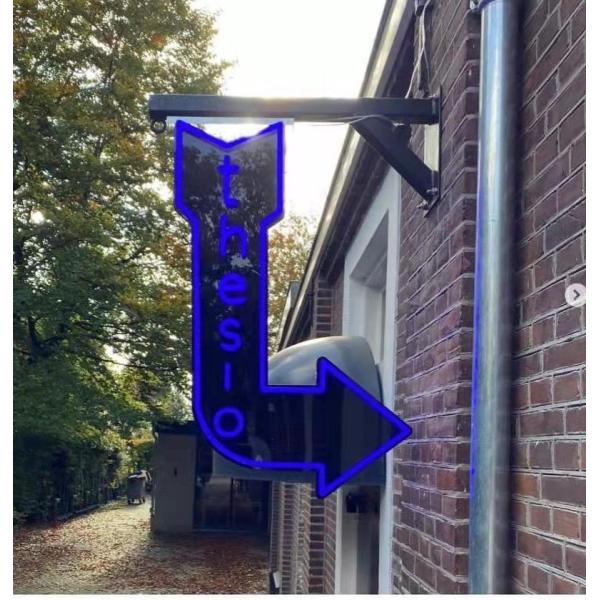 Специализированный световой щит маркер 3D знак LED акриловый рекламный световой ящик для наружных