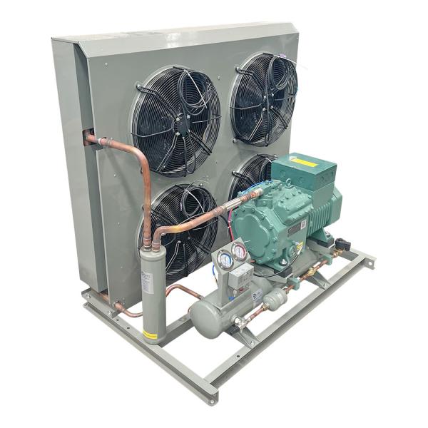 Heavy Duty Construction Open Drive Condensing Unit With Propeller Condenser Fan Type