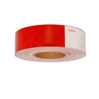 Tape réfléchissante rouge et blanc DOT C2 pour camions