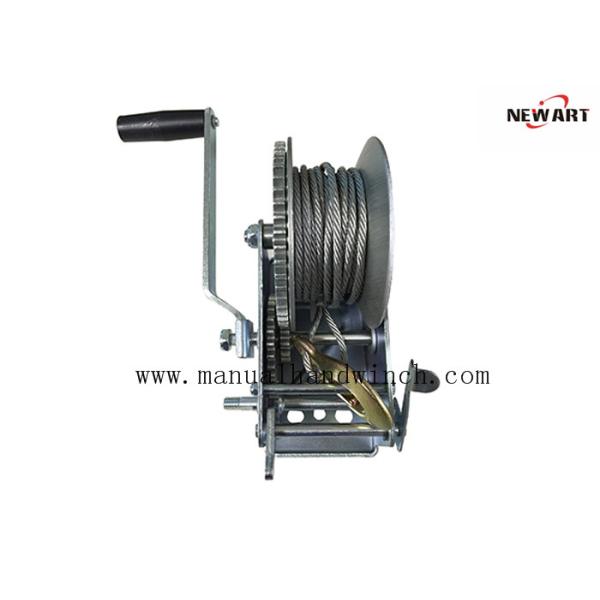 treuil résistant de la main 2500lbs, treuil d'usage universel pour le levage/remorque de bateau