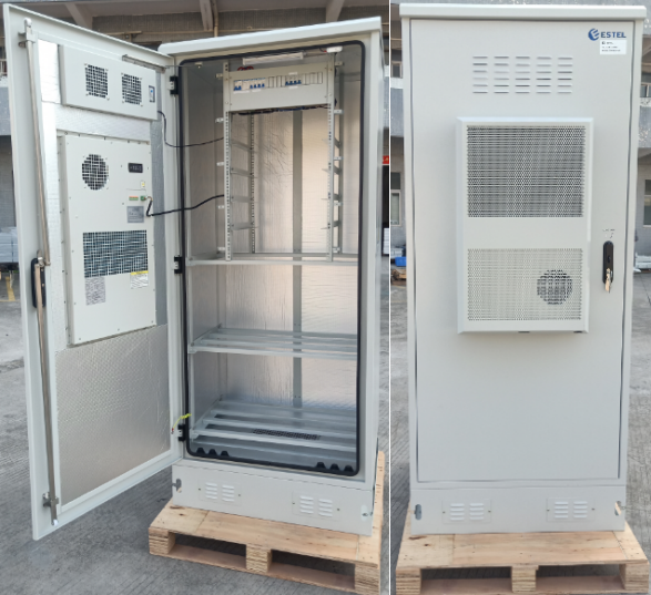 Собственная личность охлаждая похищения шкафа телекоммуникаций шкафа шкафа 19 дюймов корозию на открытом воздухе анти- анти-