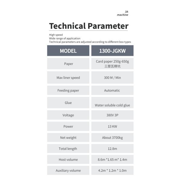 Paper Processing Machinery Dual- Lock Bottom Folding Gluing Machine for Corrugated Boxes