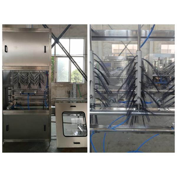 Машина завалки опарника воды 19 литров, завершает линию разлива воды 5 галлонов