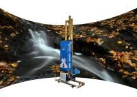 máquina de impressão 2880dpi da parede da precisão alta 3d de 1.7m
