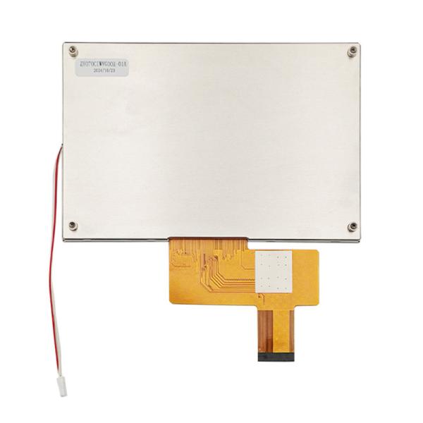 Wide Temperature Industrial 7 Inch TFT Display 480nits Brightness Optional Touch Panel