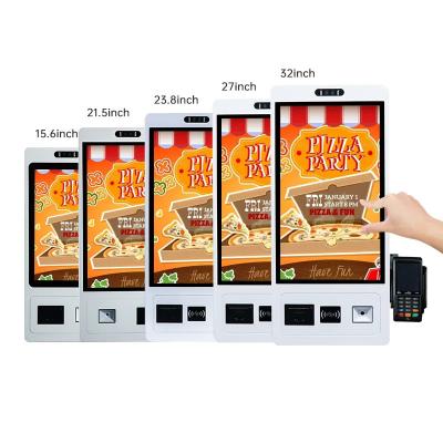 Kiosque de service Slef avec Android Solution RK3288 15.6 pouces Taille de l'écran Kiosque de service à la clientèle