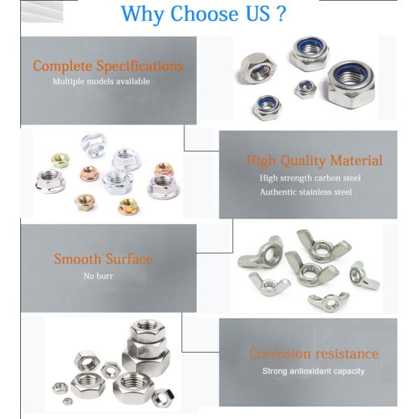 ROHS ISOISO9001 2015 Сертифицированный крепеж из нержавеющей стали M6 M8 M10 Butterfly Wing Nut