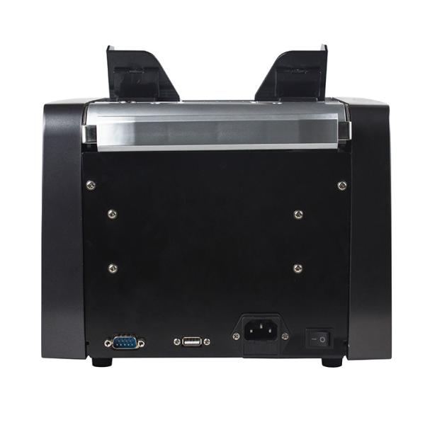 UV IDR Multi Currency Counting Machine 175mm EUR Front Loading Compact Money Counter