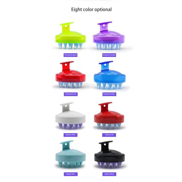 8 Colors Custom Logo Massage Detangling Hair Combs ShampooBrush Scalp Massager Detangler Brush for Quick Hair Detangling