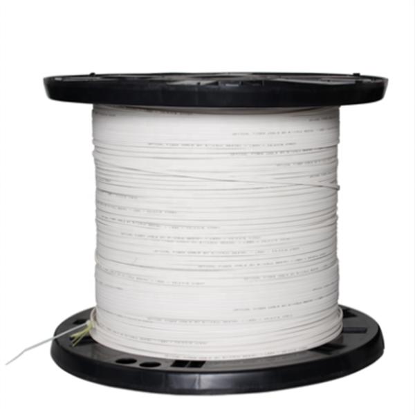 Low price 1 core flat, dual cores  fiber optic cable  flat fiber optic cable