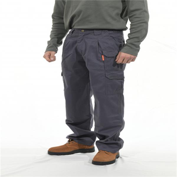 NFPA 2112 аттестовало подгонянные карманы 7.5oz серого цвета 6 брюк груза пожаробезопасные