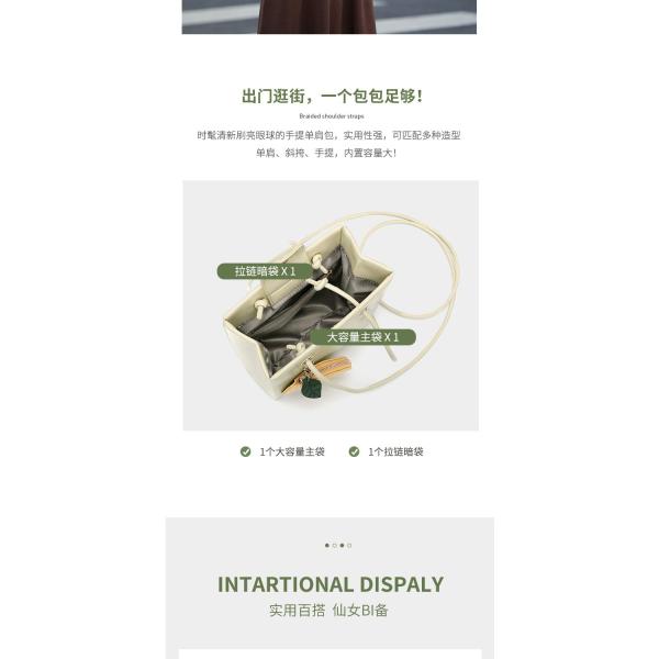 2024 THE NEW FASHION ONE-SHOULDER WOMEN'S BAG ALL THE ARMPIT SMALL SQUARE BAG NICHE DESIGN SENSE RETRO CROSSBODY BAG WOM