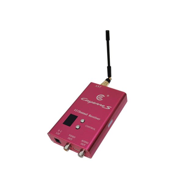 1.2GHz 1.3GHz FPV Transmisor y receptor de vídeo de largo alcance 8W enlace de vídeo inalámbrico 12V DC
