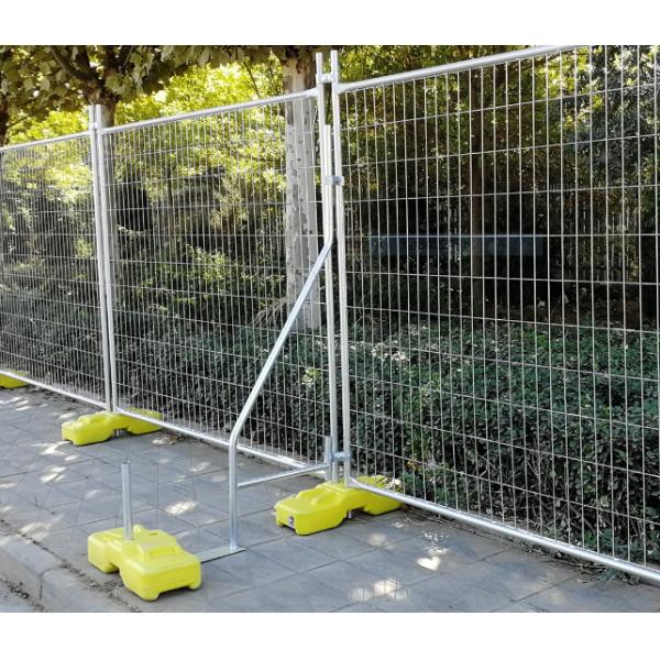 6ft Height Temporary Barrier Fence Public Safety Mild Steel Wire Tube Welded