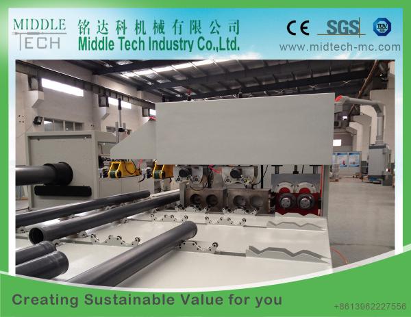 Single Oven Plastic Pipe Belling Machine , High Speed Automatic Socketing Machine