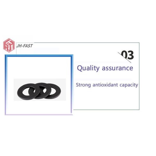 DIN Стандартная черная цинковая стальная плоская стиральная машина