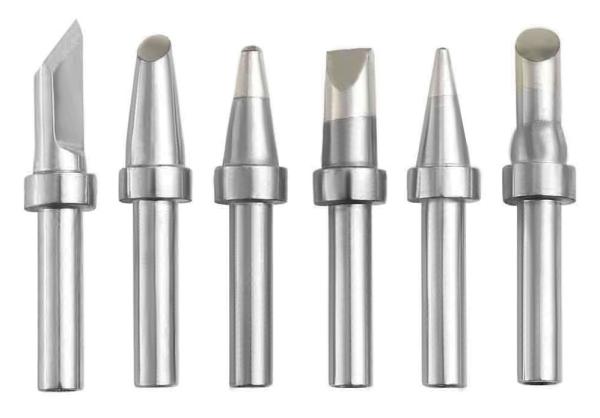 Industrial Durable Copper Soldering Tip , Multipurpose Hakko Soldering Iron Tip