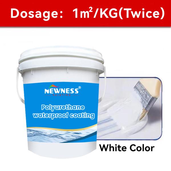 Resistance Water Proofing Outdoor Paint Polyurethane Waterproof Roof Coating with 4H Drying Time