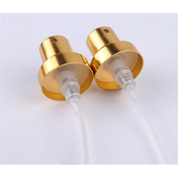 Customized Metalized aluminum crimp pump powder spray pump 15mm