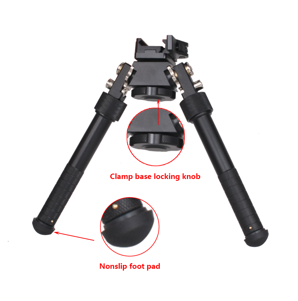 Опрокидывать пятнающ стойку Bipod 6