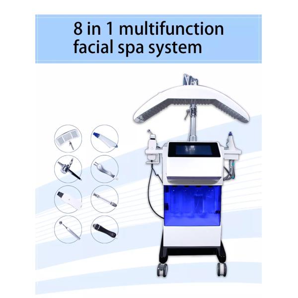 8 dans 1 soins de la peau hydrauliques de Dermabrasion Microdermabrasion de machine faciale multifonctionnelle de beauté