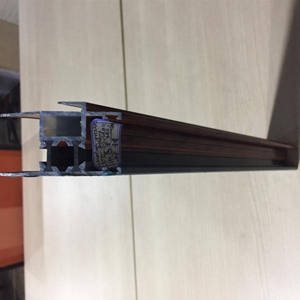 Elegant Appearance Wood Grain Aluminum Extrusion Window Aluminum Profile 