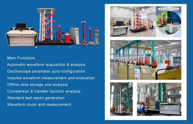 600kV Impulse Voltage Generator High Voltage Test Equipment For Transformer